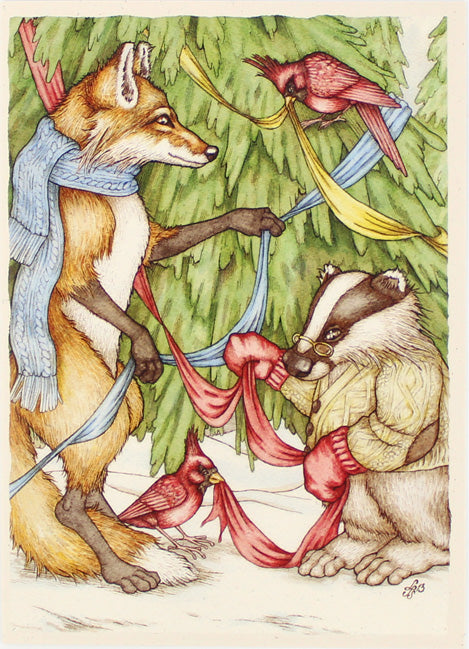 Yuletide Gathering Card