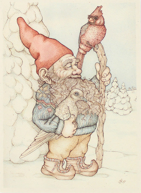 Solstice Tidings Card