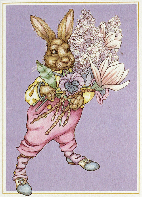 Rabbit Moderne Card