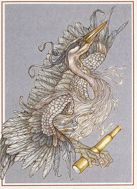 Heron Moderne Card