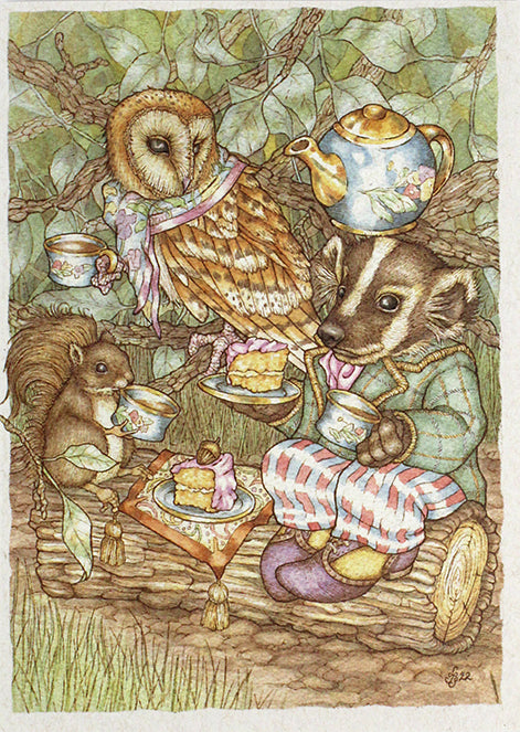 Afternoon Tea Card