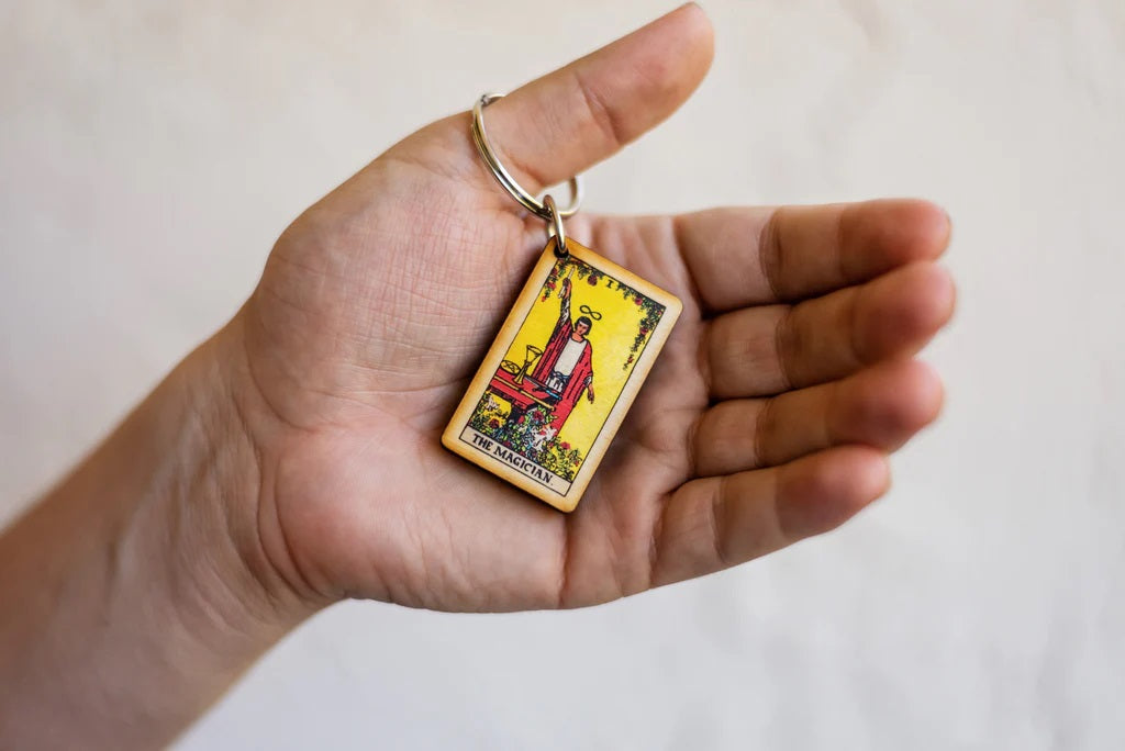 The Magician Tarot Keychain