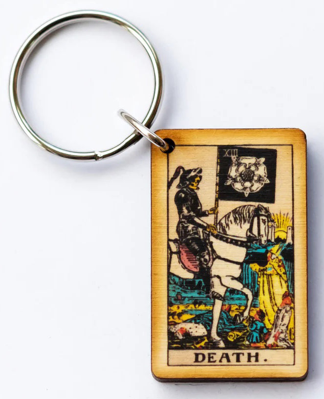 Death Tarot Keychain