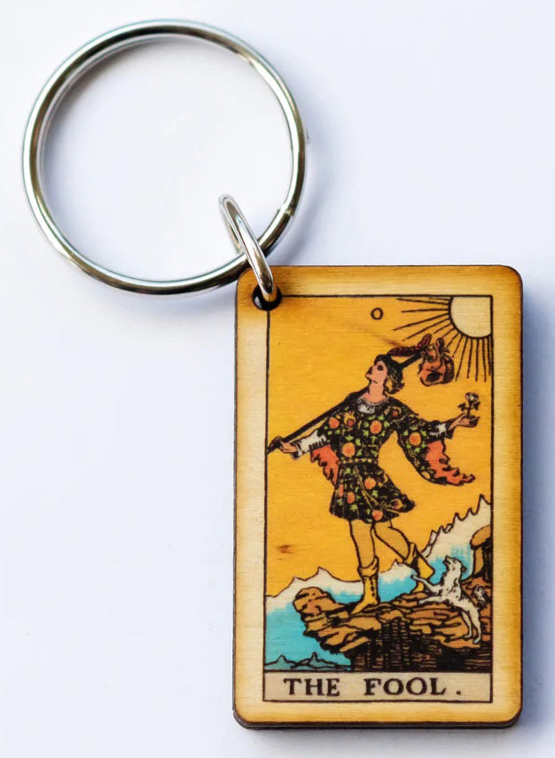 The Fool Tarot Keychain