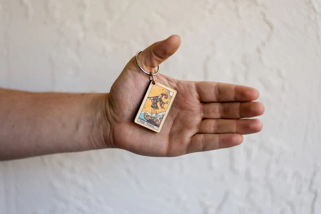 The Fool Tarot Keychain