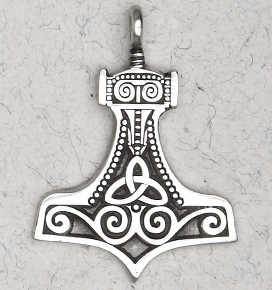 Thor's Revenge Mjolnir Hammer Necklace | Viking Warriors
