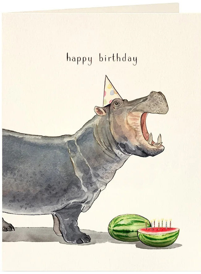 Happiest Hippo Card