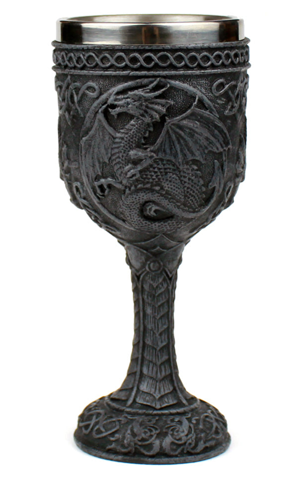 Gothic Dragon Wine Goblet
