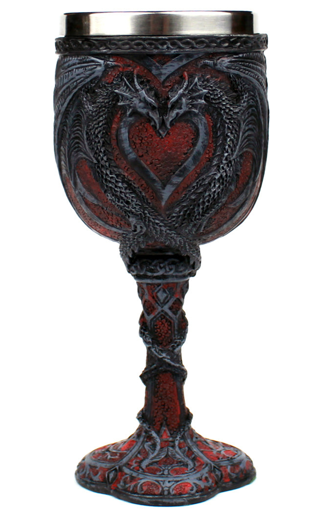 Double Dragon Heart Goblet