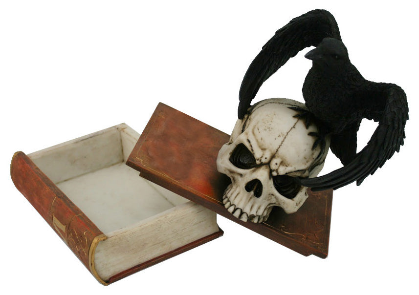Raven and Skull Spellbook Box