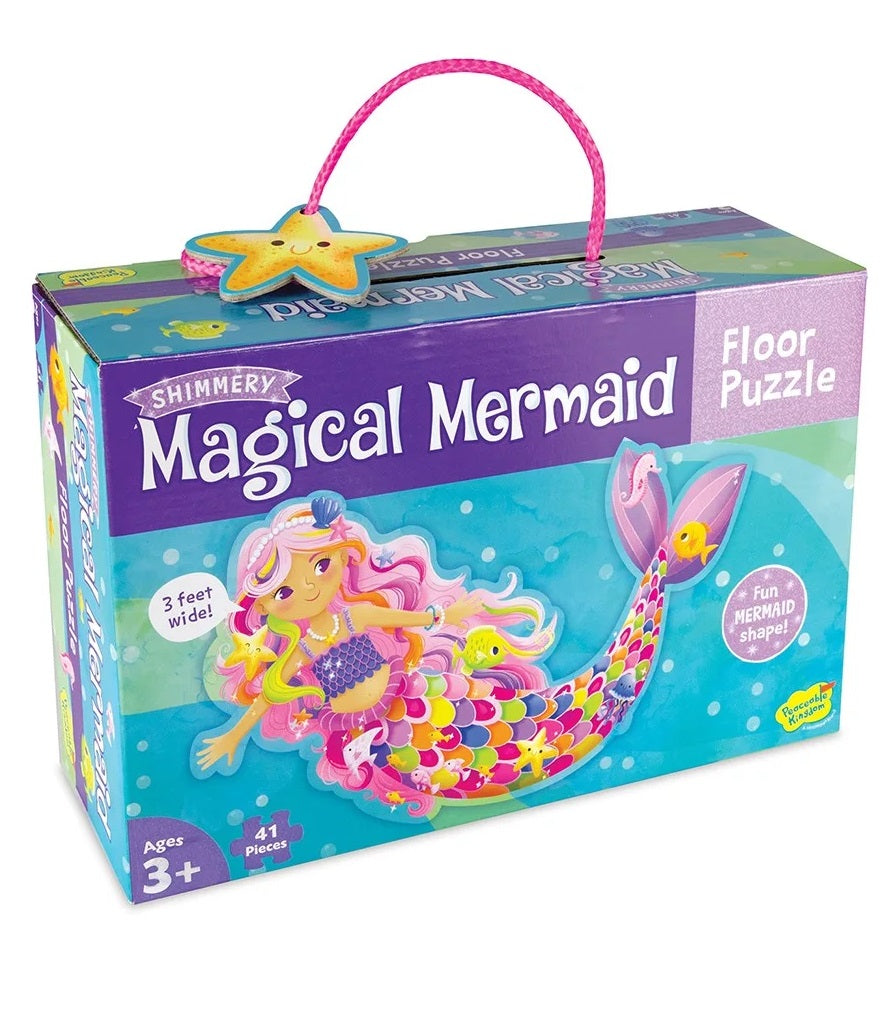 Magical Mermaid Floor Puzzle