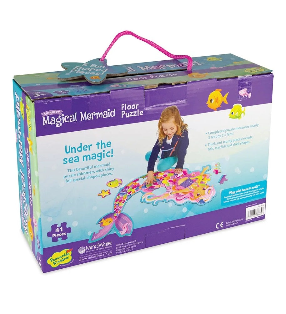 Magical Mermaid Floor Puzzle