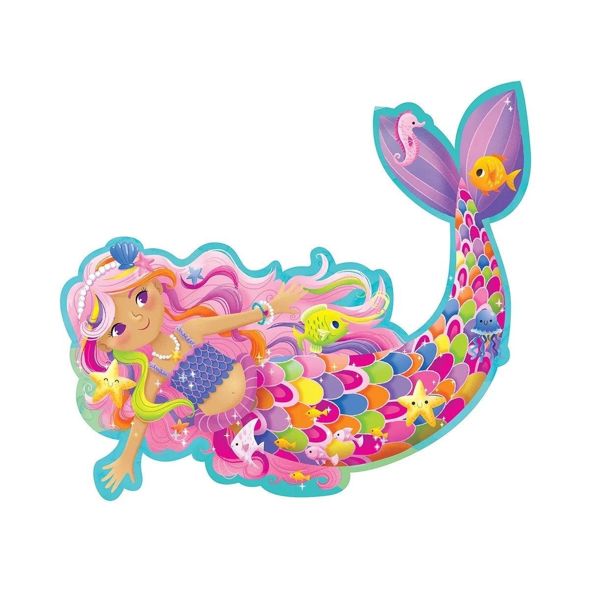 Magical Mermaid Floor Puzzle