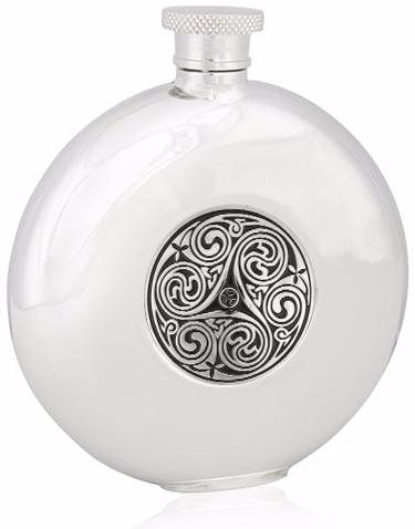 Triple Swirl Round Flask