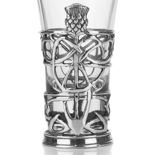 Thistle Celtic Shot Glass