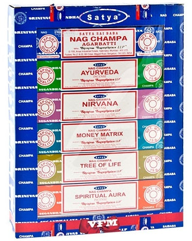 Satya 12-Pack Incense Set