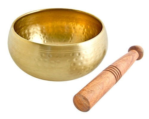 Brass Tibetan Singing Bowl