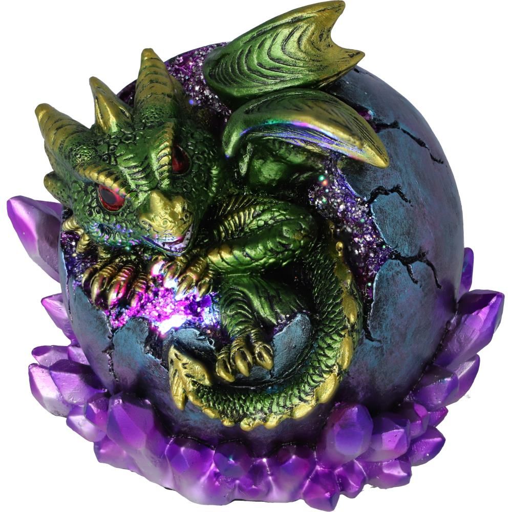 Emerald Hatchling Glow Dragon