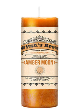 Witch's Brew Amber Moon Candle