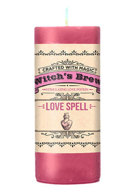 Witch's Brew Love Spell Candle