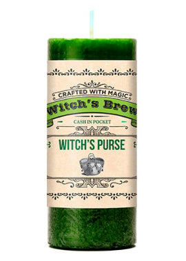 Witch's Brew Witch's Purse Candle