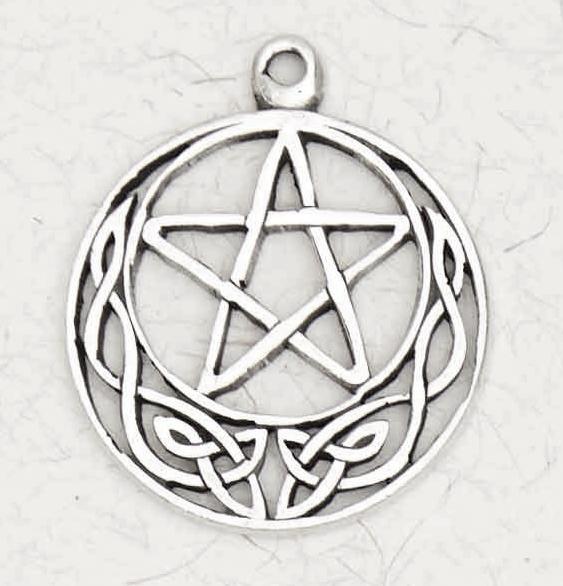 Celtic Pentacle Necklace -- DragonSpace