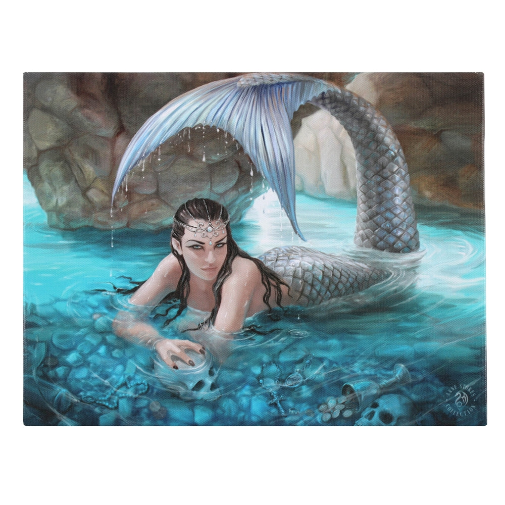 Hidden Depths Mermaid Canvas Print