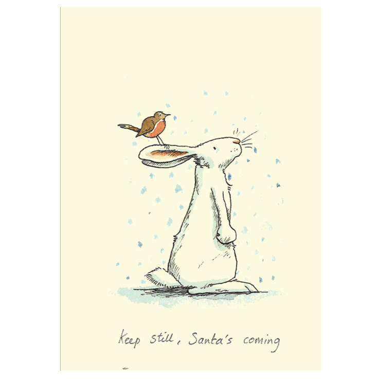 Keep Still, Santa's Coming Card