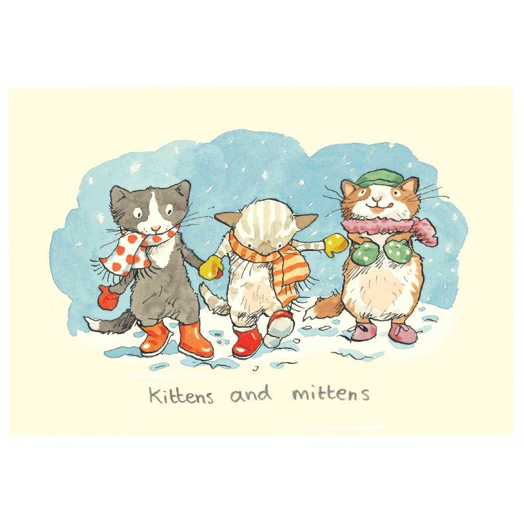 Kittens & Mittens Card