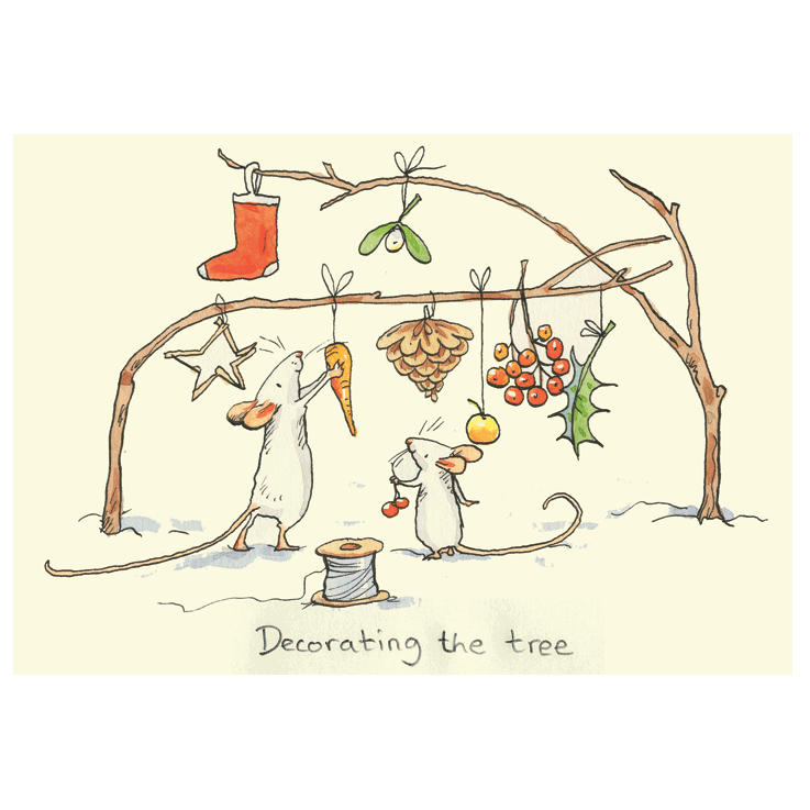 Decorating the Tree Card