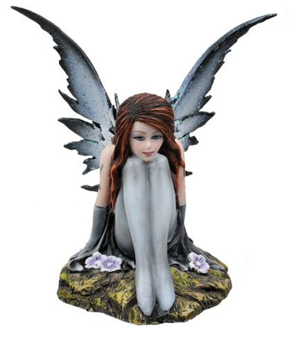 Crouching Gray Fairy