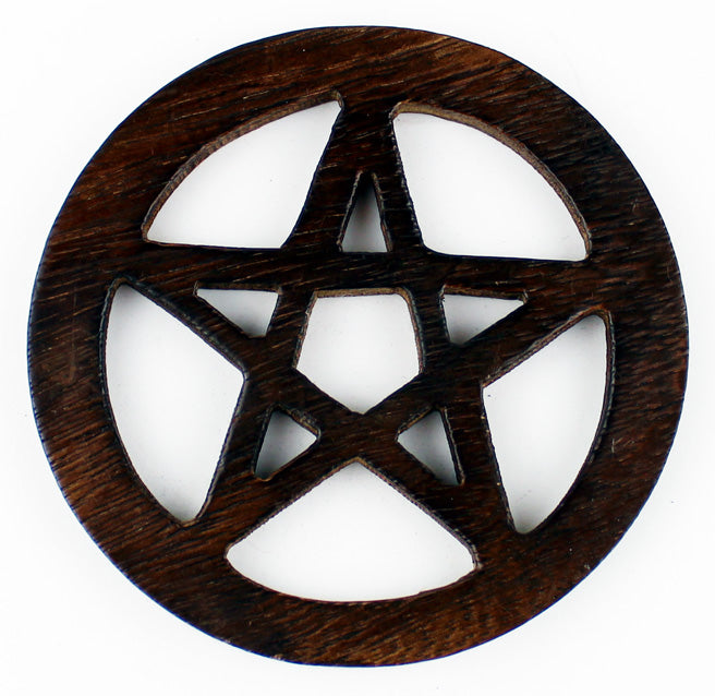 Pentacle Altar Tile (4")