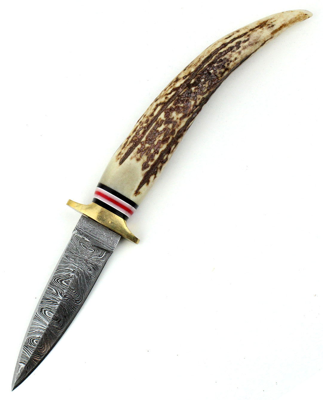 Bone Damascus Athame