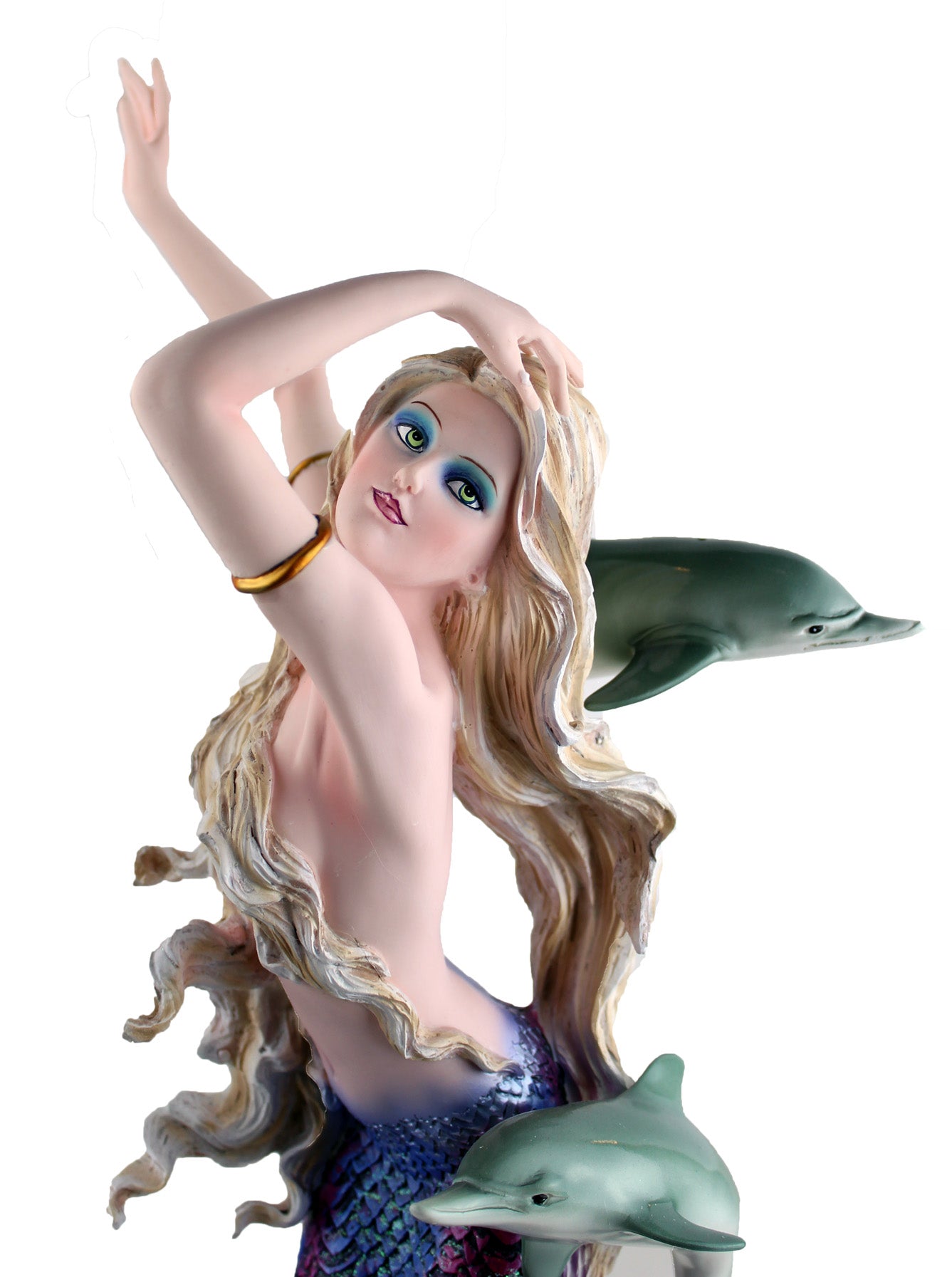 Dancing Mermaid with Dolphins