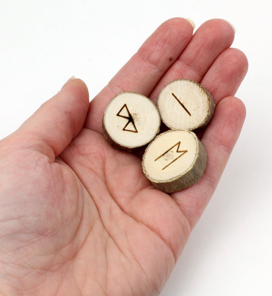 Wood Rune Set - DragonSpace Gift Shop