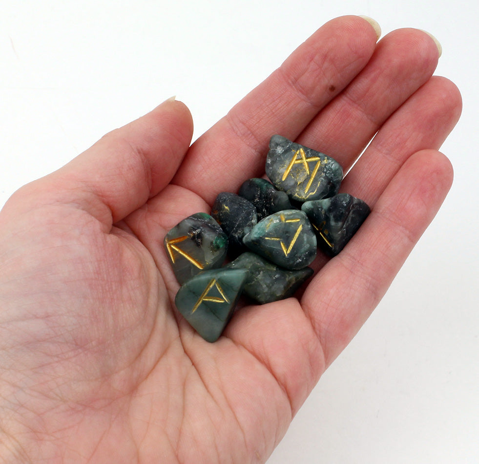 Emerald Rune Set