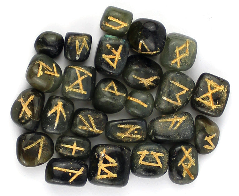 Labradorite Rune Set