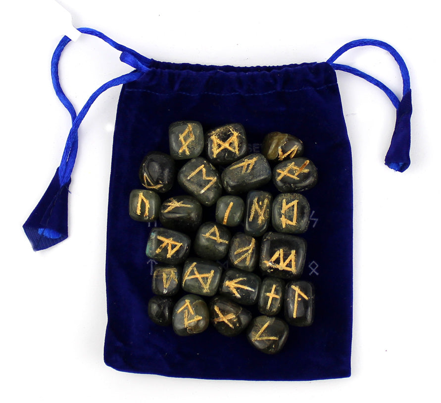 Labradorite Rune Set