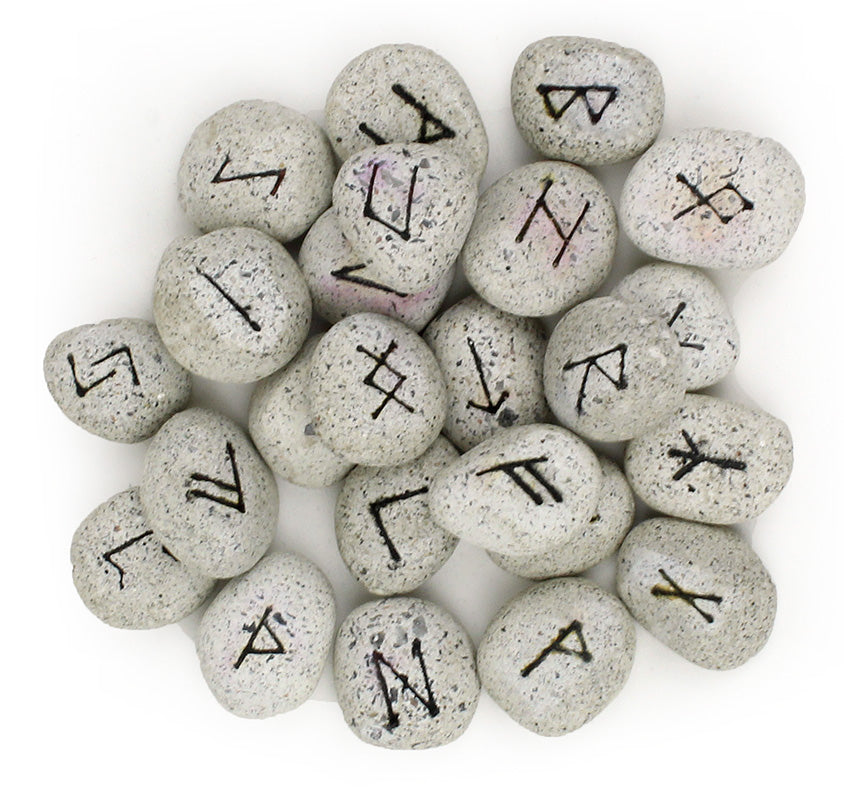 Ceramic Rune Set