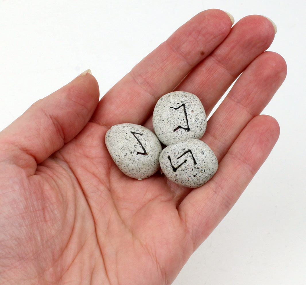 Ceramic Rune Set