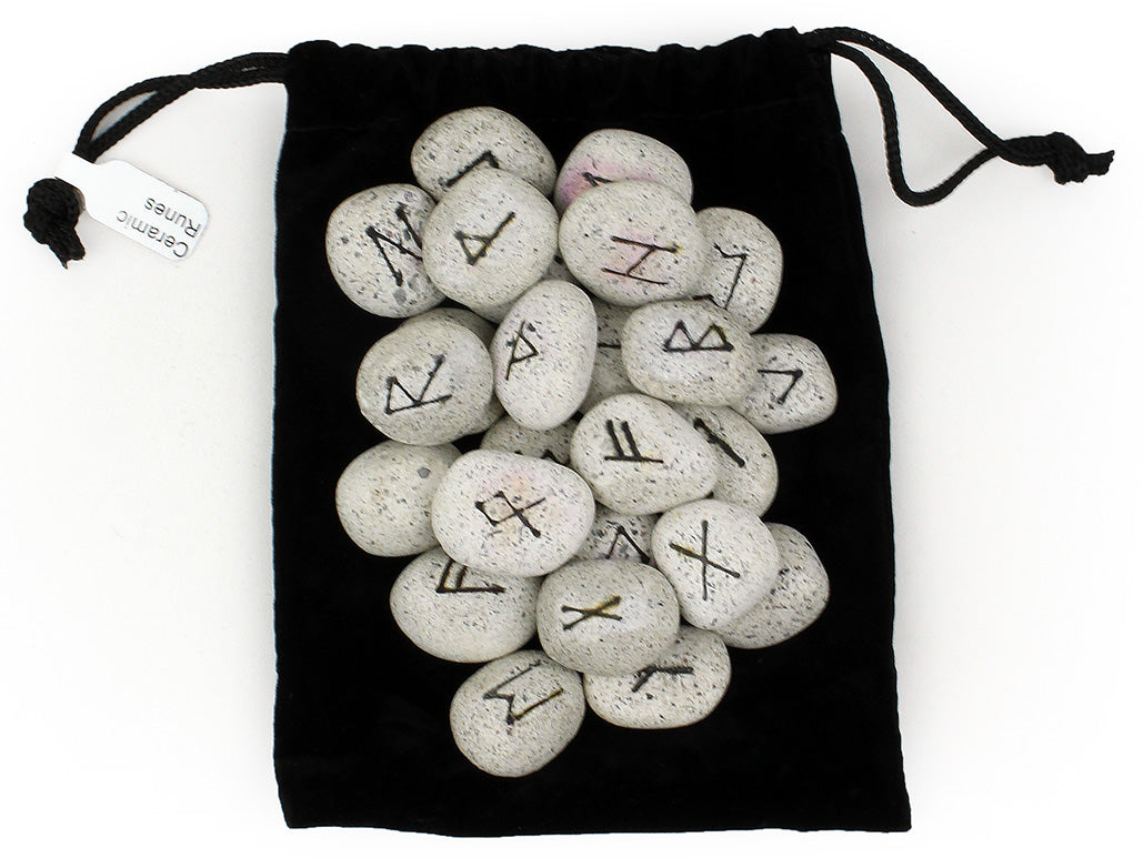 Ceramic Rune Set