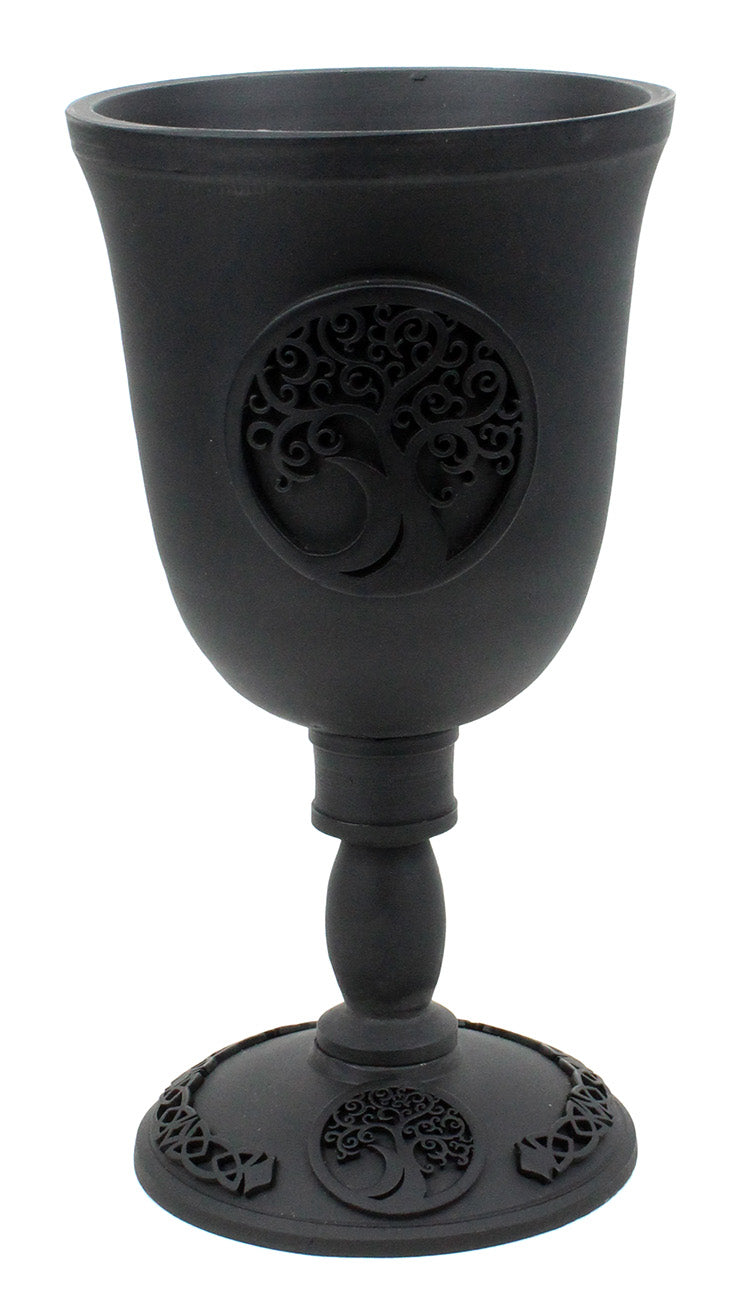 Tree of Life Cast Iron Chalice