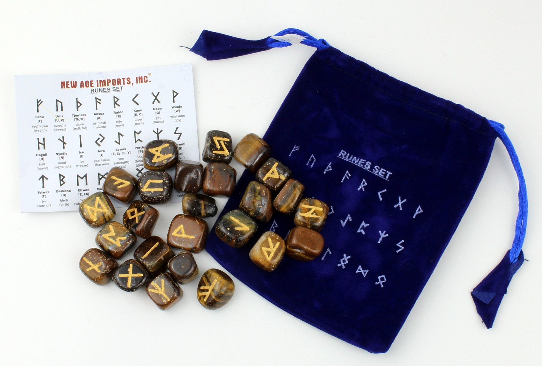 Tiger's Eye Rune Set