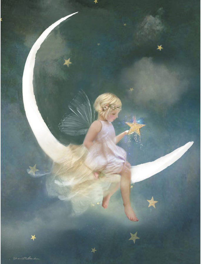 Angel of Dreams and Wishes Card