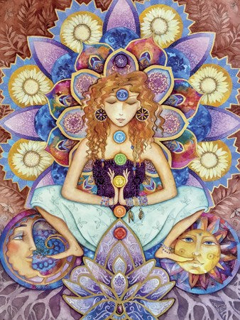 Chakra Mandala Card