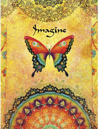 Imagine Butterfly Card