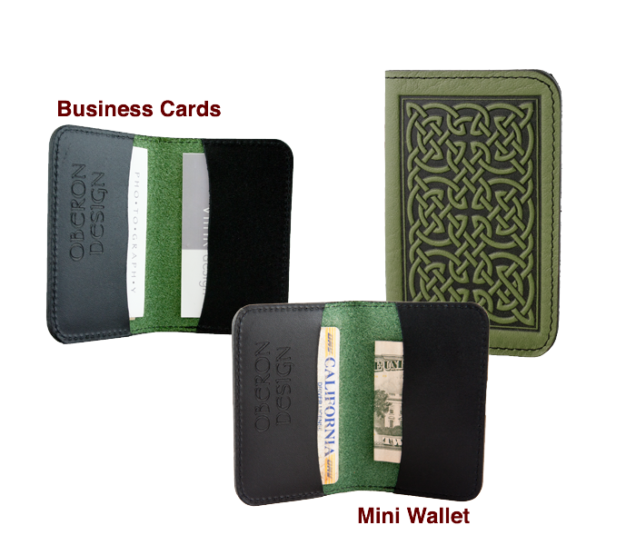 Celtic Oak Card Holder -- DragonSpace