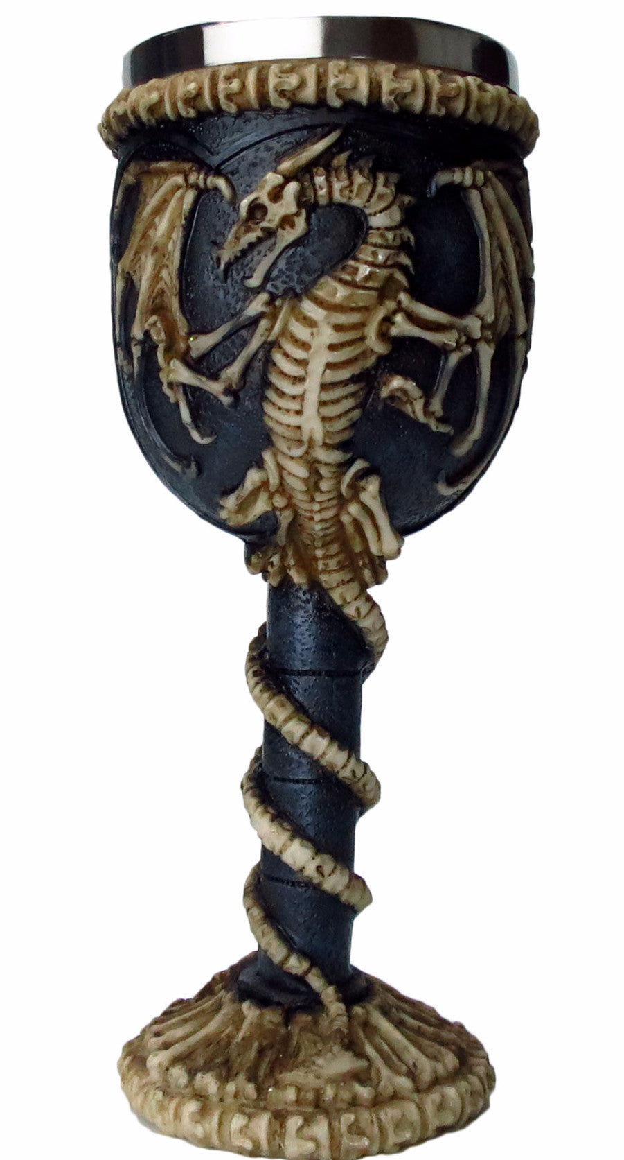 Skeleton Dragon Goblet -- DragonSpace