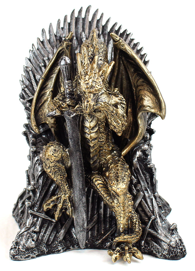 Dragon on Iron Throne