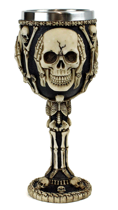 No Evil Skull Goblet